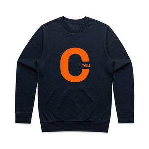 Collegiate Sweat - Navy / Bengal Orange